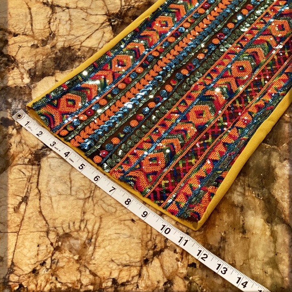 “IT’S A FREAKIN’ FIESTA!” Sequin Wide Leg Flares - Picture 14 of 14